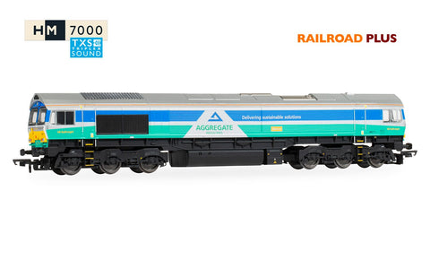 RailRoad Plus with Sound Aggregates Class 66 Sence 66711