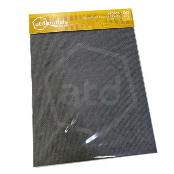 Slate Roof Texture Sheets 00 Scale Pack Of 8