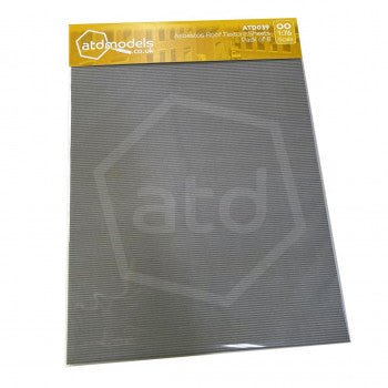 Asbestos Roofing Texture Sheets 00 Scale Pack Of 8