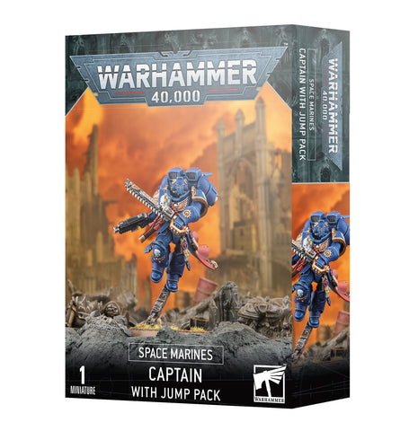 Space Marines: Captain With Jump Pack