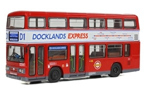 Leyland Titan B15 London Forest T827 Docklands Express D1 Waterloo Stn