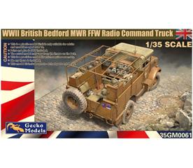 WW2 British Bedford MWR FFR Radio Command Truck