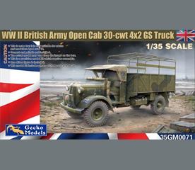 WW2 British Army Open Cab 30 CWT 4 x 2 GS Truck