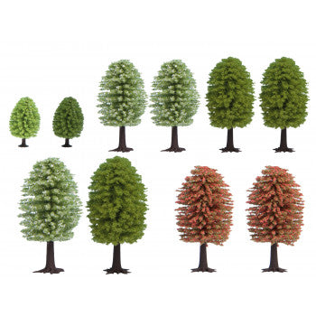 Spring Trees Pack Of 10