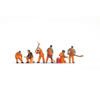 Railway Track Workers (6) Figure Set