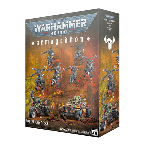 Warhammer 40000: Armageddon Battalion Orks