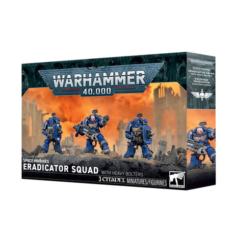 Warhammer 40000: Space Marines: Eradicator Squad With Heavy Bolters