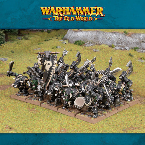 Warhammer: The Old World - Orc & Goblin Tribes Black Orc Mob