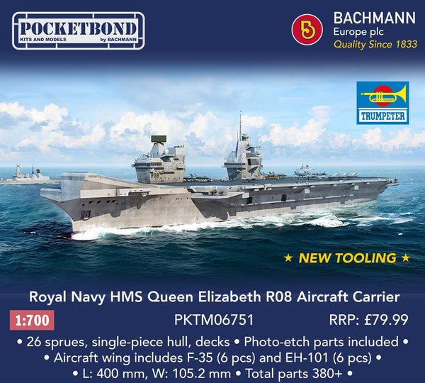HMS Queen Elizabeth R08 Aircraft Carrier – www.wicormodels.com