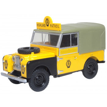 Land Rover Series I 88" Canvas AA Highland Patrol