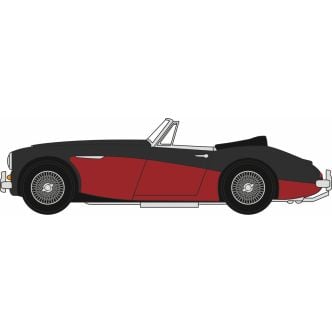 Austin Healey 3000 - Black/Burgundy