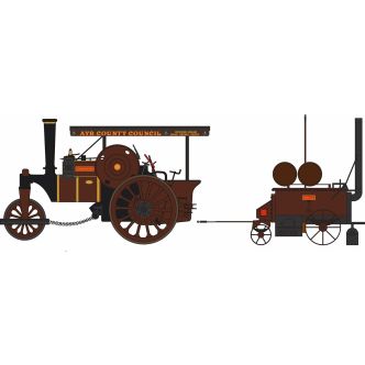 Fowler Steam Roller & Coleman Flapper Covenanter/Ayr CC