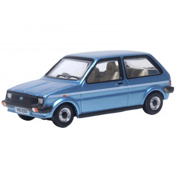 Austin Mini Metro Vermillion Denim Blue Metallic