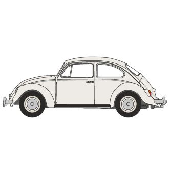 VW Beetle White (Abbey Road)