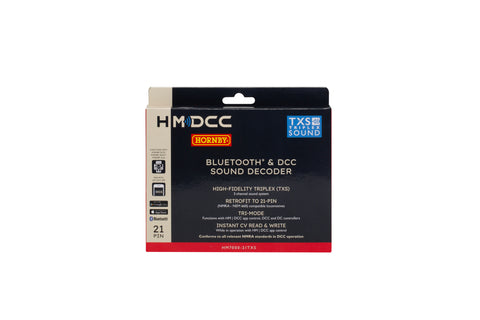 HM7000-21TXS: Bluetooth® & DCC Sound Decoder (21-pin)