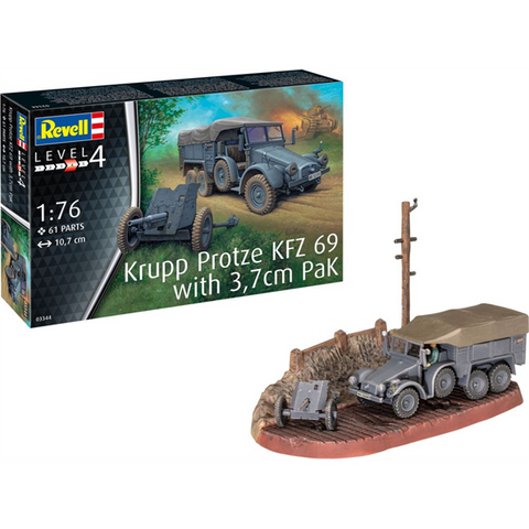 Krupp Protze KFZ69 With 3.7cm Pak