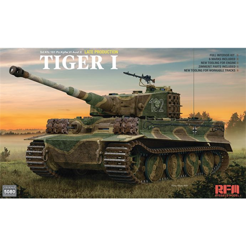 Tiger I Late Production w/Full interior & Zimmerit