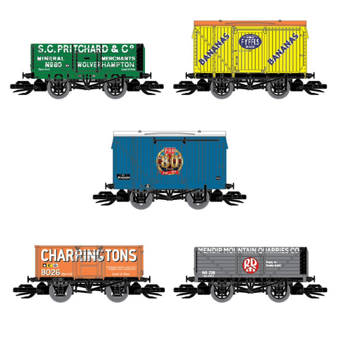 Peco 80th Anniversary Wagon Pack 2026 - TT:120 Scale