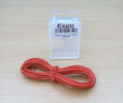 16/0.2mm Layout Wire - Red