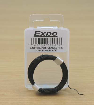 Super Flexible Fine Wire - Black
