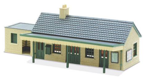 Country Station Building - Stone