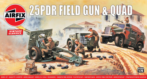 25lb Field Gun & Morris Quad
