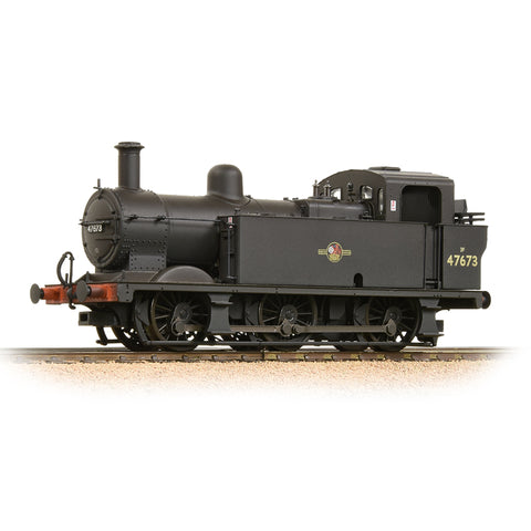 Fowler Class 3F 0-6-0 (Jinty) 47673 BR Black Late Crest Weathered