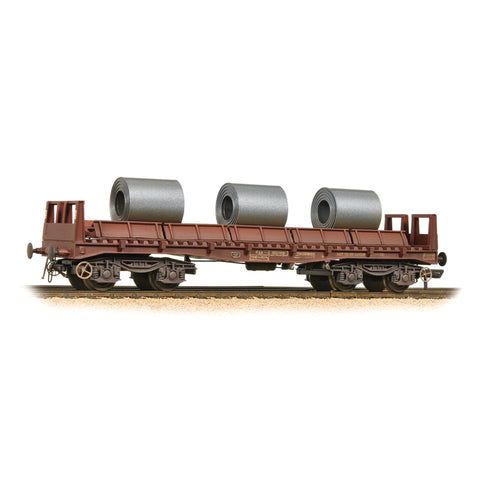BAA Steel Carrier Wagon BR Brown with Coils Weathered