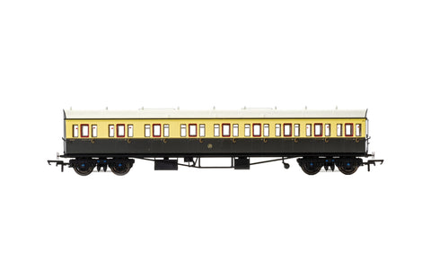 GWR, Collett 57' Bow Ended E131 Nine Compartment Composite (Left Hand), 6360 - Era 3