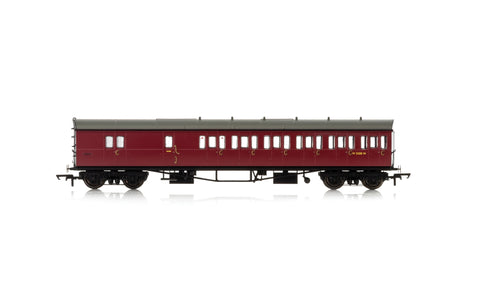 BR, Collett 57' Bow Ended D98 Six Compartment Brake Third (Right Hand), W5508W - Era 4