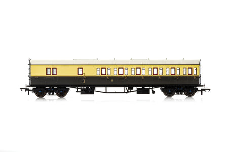 GWR, Collett 57' Bow Ended D98 Six Compartment Brake Third (Right Hand), 4972 - Era 3