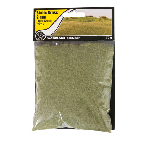 Static Grass - 2mm Light Green
