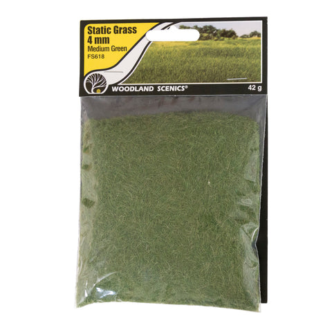 Static Grass - 4mm Medium Green