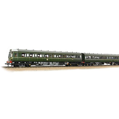 Class 117 3 Car DMU BR Green Speed Whiskers