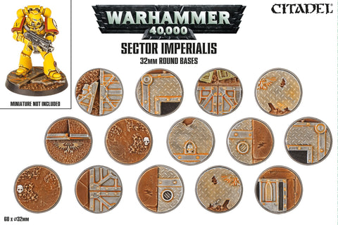 Sector Imperials 32mm Round Bases