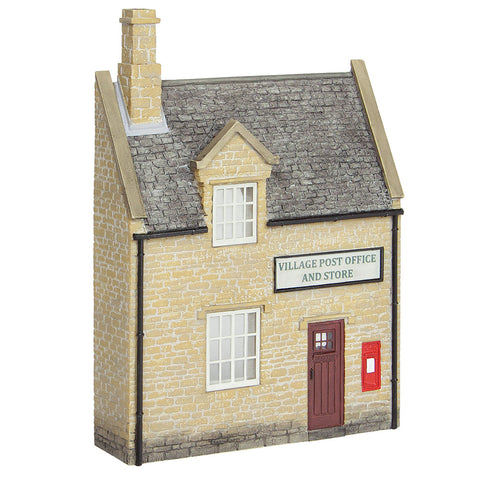 Low Relief Honey Stone Post Office and Shop