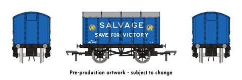 Iron Mink No 47305 GWR "Salvage For Victory" (Yellow Roundels)