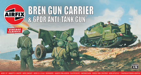 Bren Gun Carrier & 6 Pdr Anti-Tank Gun