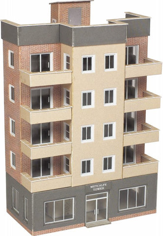 N Scale Low Relief Tower Block