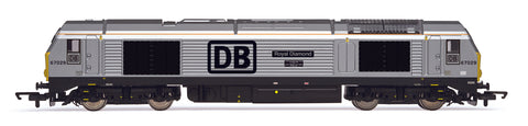 RailRoad Plus DB, Class 67, Bo-Bo, 67029 'Royal Diamond' - Era 10