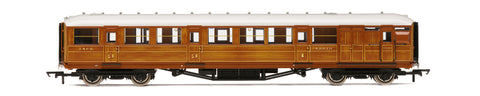 LNER, 61'6" Gresley Corridor Composite, 42873 - Era 3